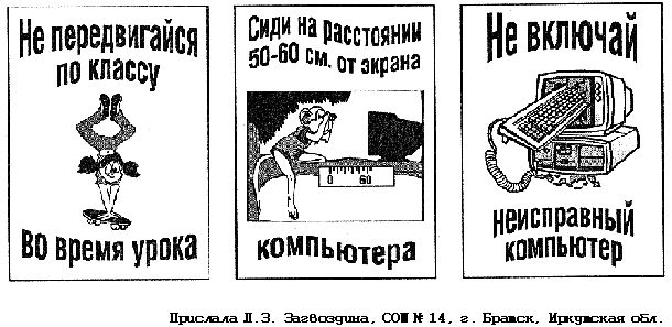 Картинки Правила Безопасности В Кабинете Информатики